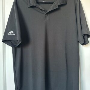 Adidas Men's black Polo Shirt